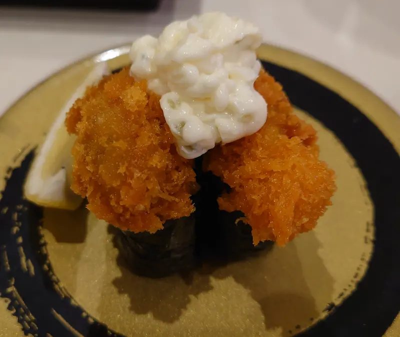 牡蠣フライ寿司