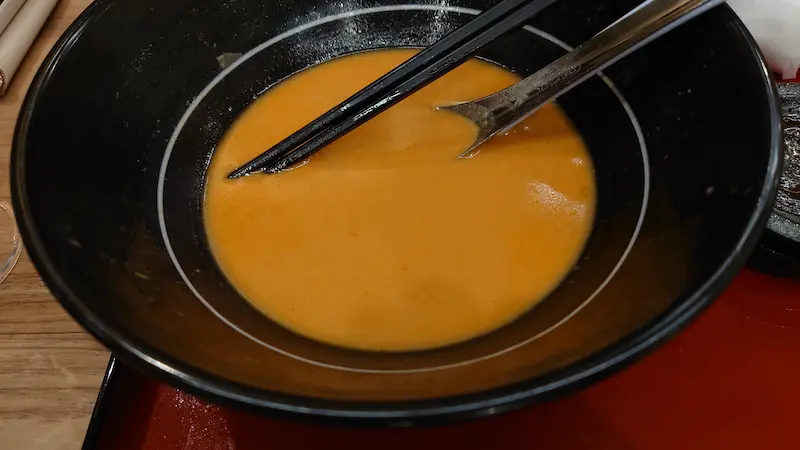 食後のスープ